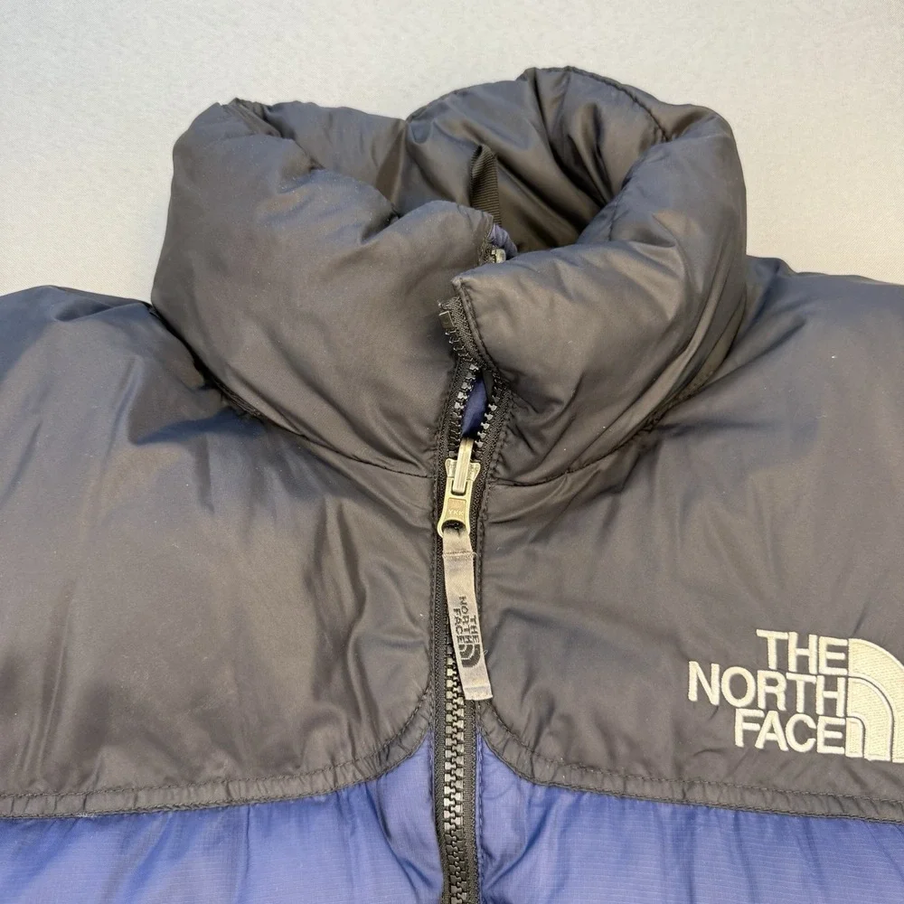 The North Face 1996 Retro Nuptse 700‎ Down Puffer Jacket Navy Blue Black Men's M